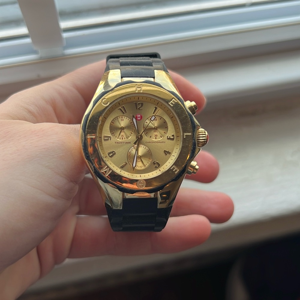 Michele Jelly Bean Tahitian watch